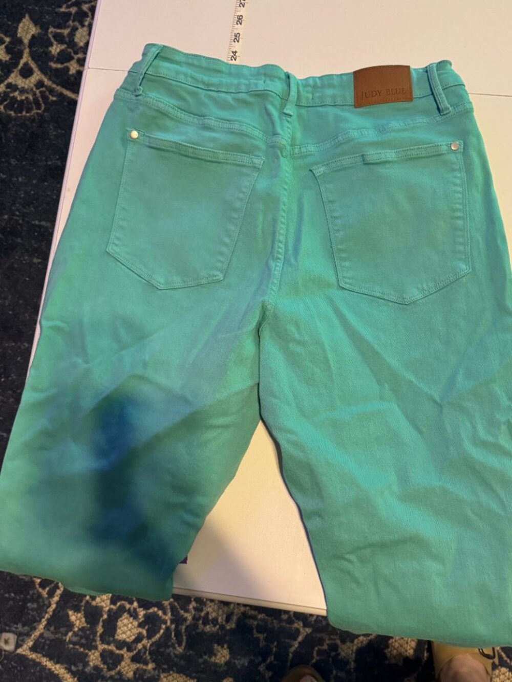 Judy Blue - Boyfriend Fit - Aquamarine - 14w - Picture 9 of 9